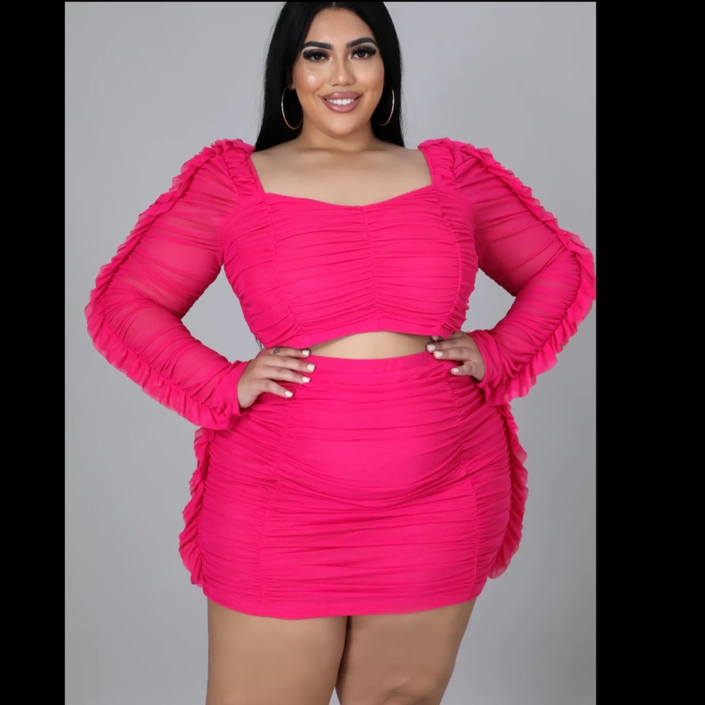 It girl skirt set